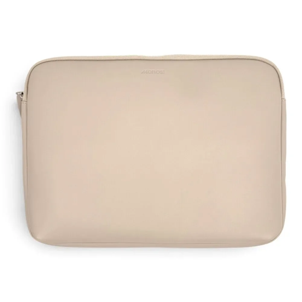 NEW Monos Metro Laptop Sleeve 16 Inch Ivory